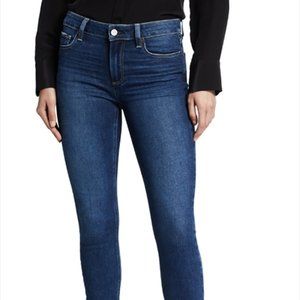 PAIGE Verdugo Ankle Skinny Jeans with Raw Hem, sz 28, worn twice